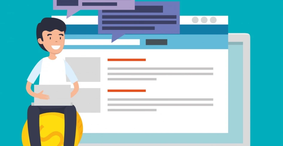 Employee completing a paycheck stub template with earnings and deductions