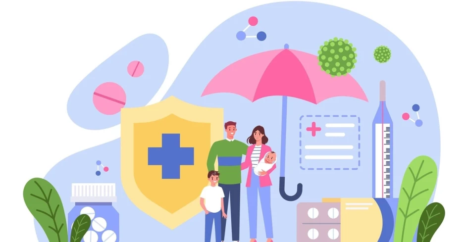 Individual vs family HSA comparison illustration
