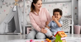 Pay stubs for nannies showing earnings, deductions, and net pay details